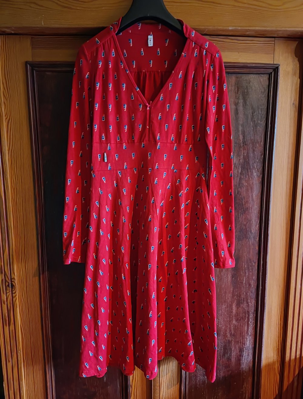 Blutgeschwister Kleid Gr.S Rot
