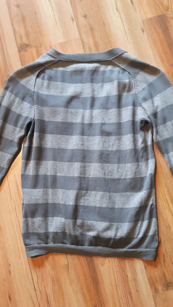 Levi's Pullover Gr.S Grau gestreift 