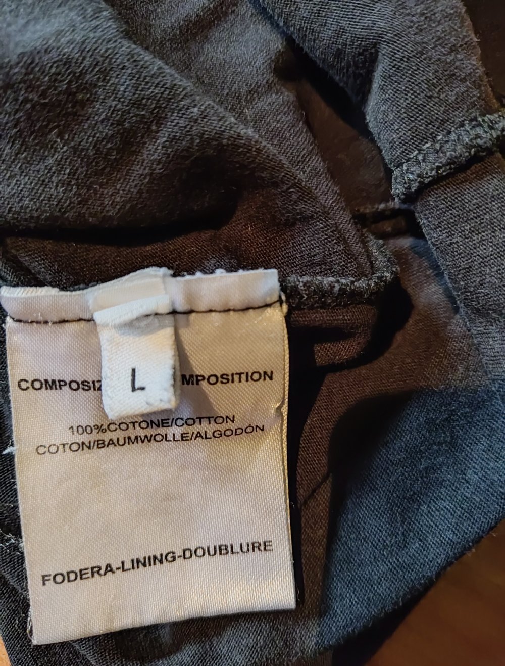 Gucci Shirt Original mit Applikation Gr.L schwarz