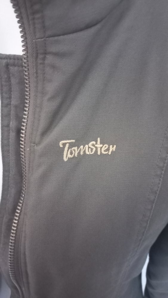 Tomster Parka in Khaki – Größe M, langer Schnitt & warme Qualität