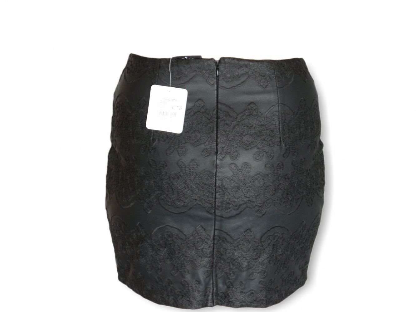 Rock von Gina, schwarz, Gr. 38, luxuriös,Muster,neu mit Etikett