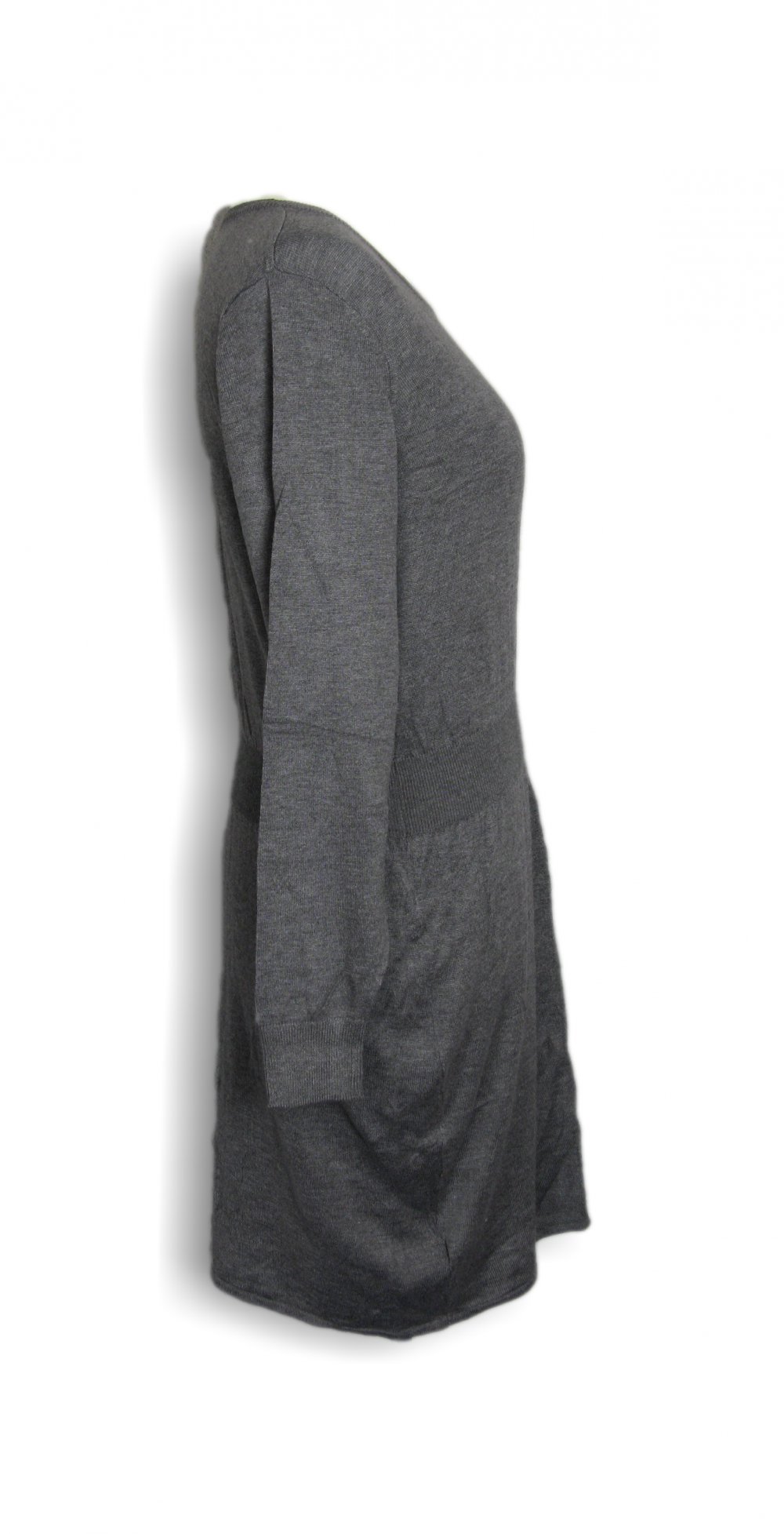 Leichtes Kleid von Basic, Flexi, XL, grau