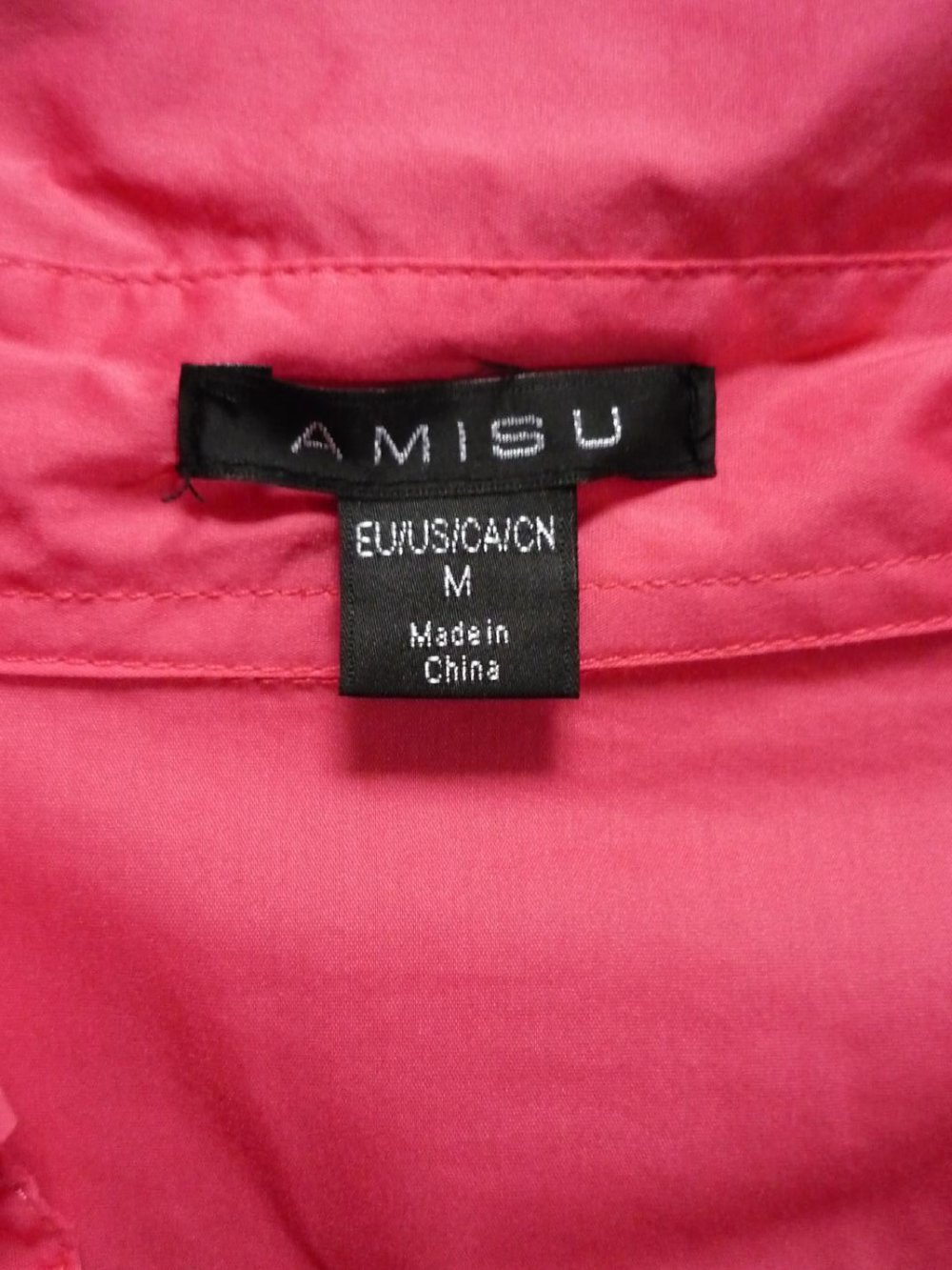 hübsche pinke Bluse - klassisch - Amisu - Gr. M