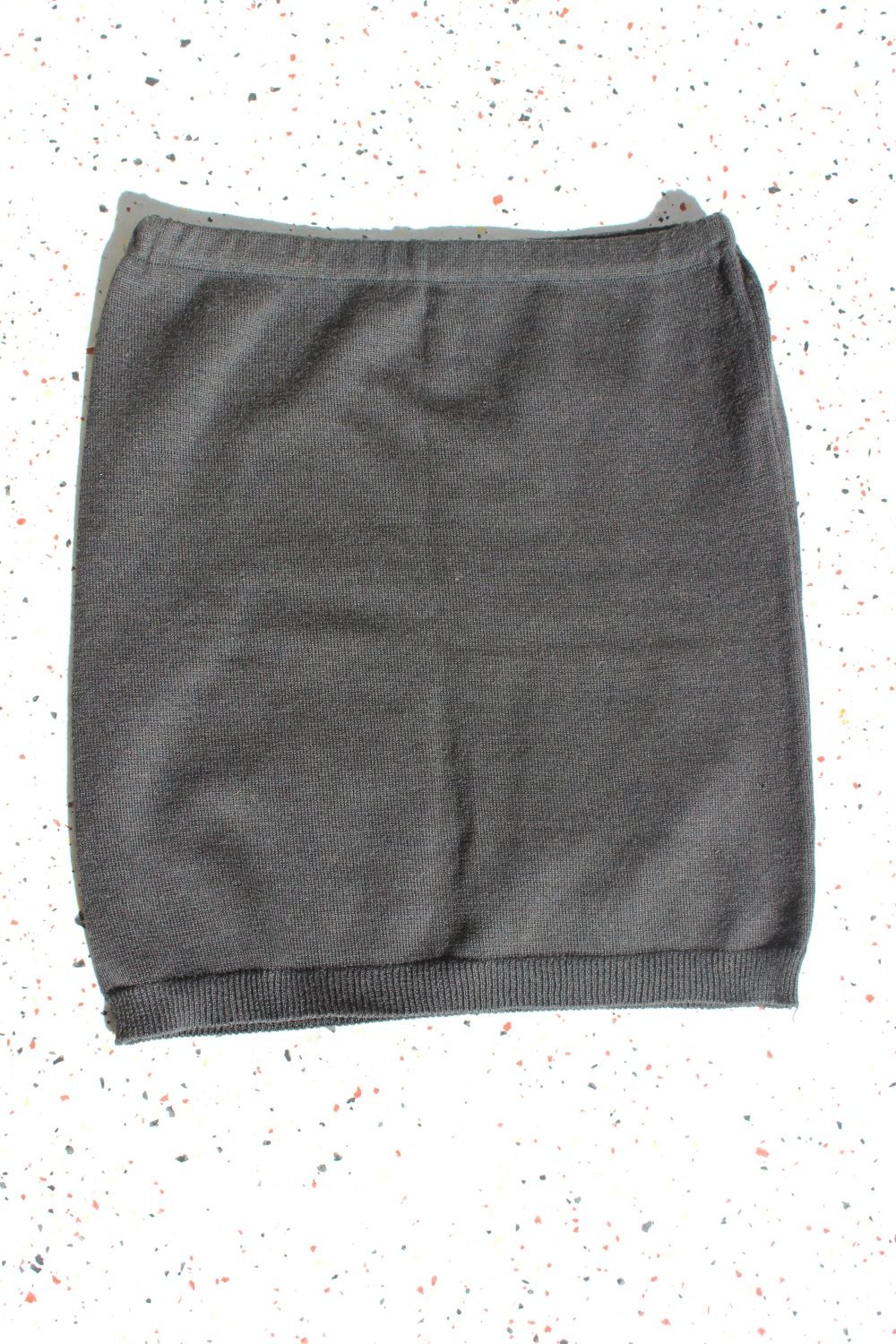 NEU! VERO MODA Vintage 90-er Strickrock Mini schwarz