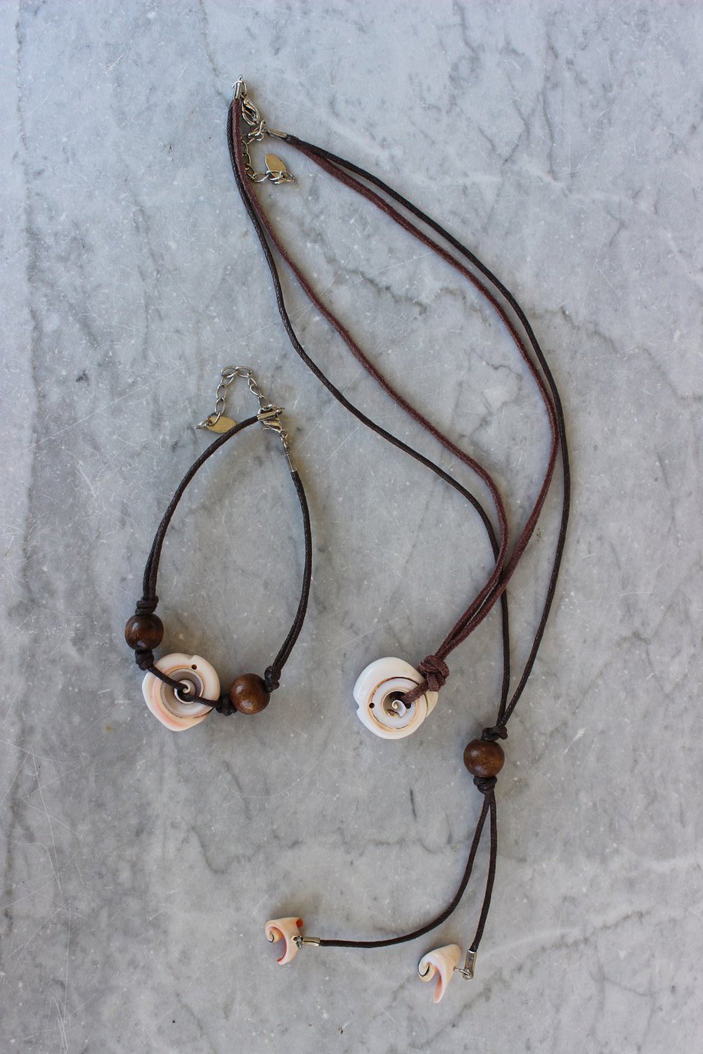 Schmuck-Set Muschel
