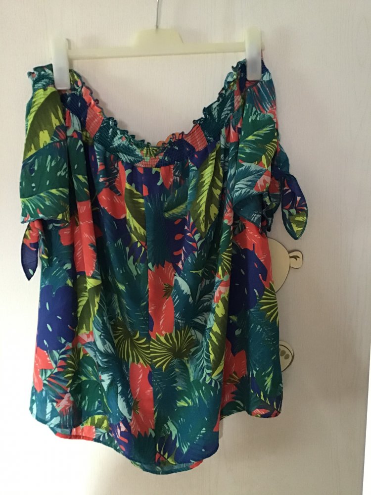 Bunte Bluse