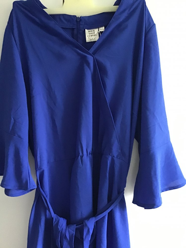 Blaues Kleid