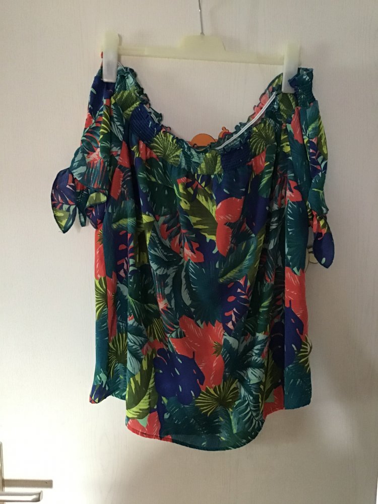 Bunte Bluse