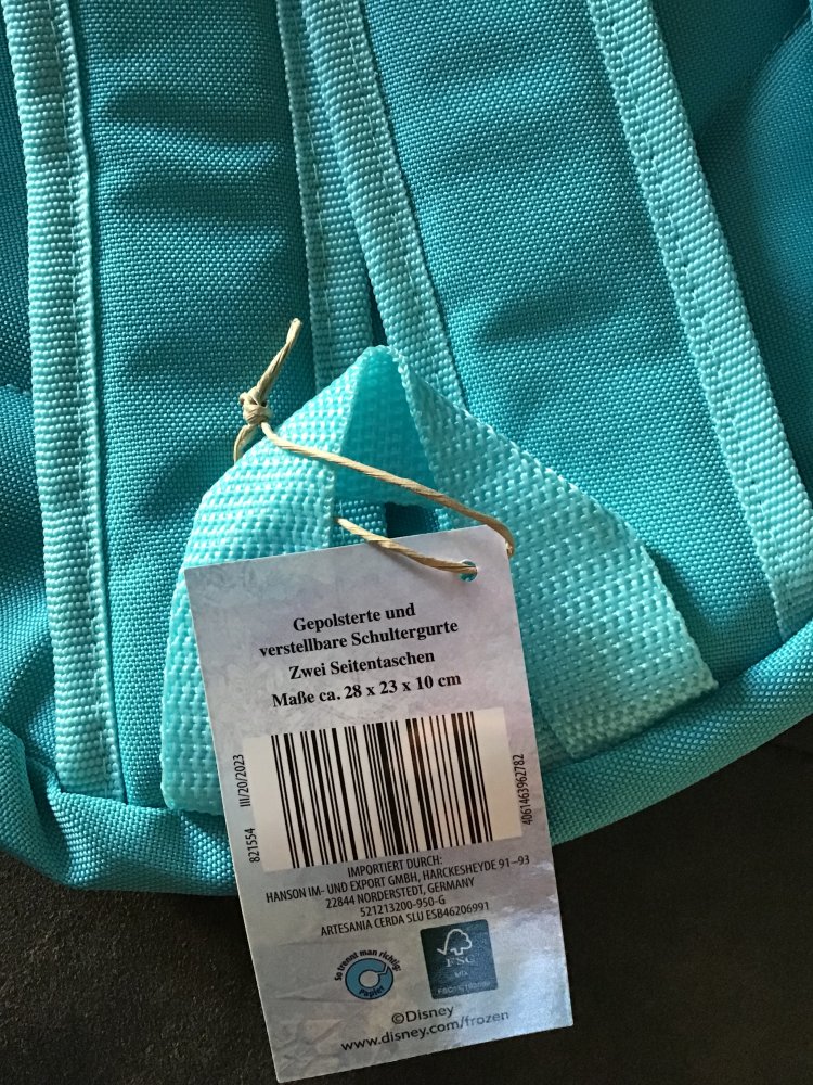 Kinder Rucksack