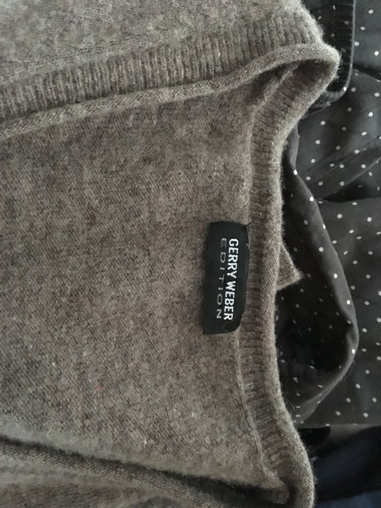 Gerry Weber Woll Pullover Wolle braun