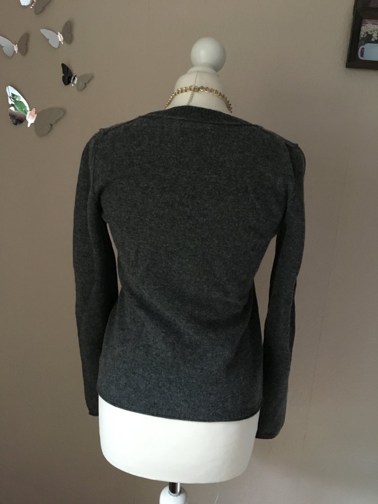 Marc O'Polo Pullover Wolle grau S