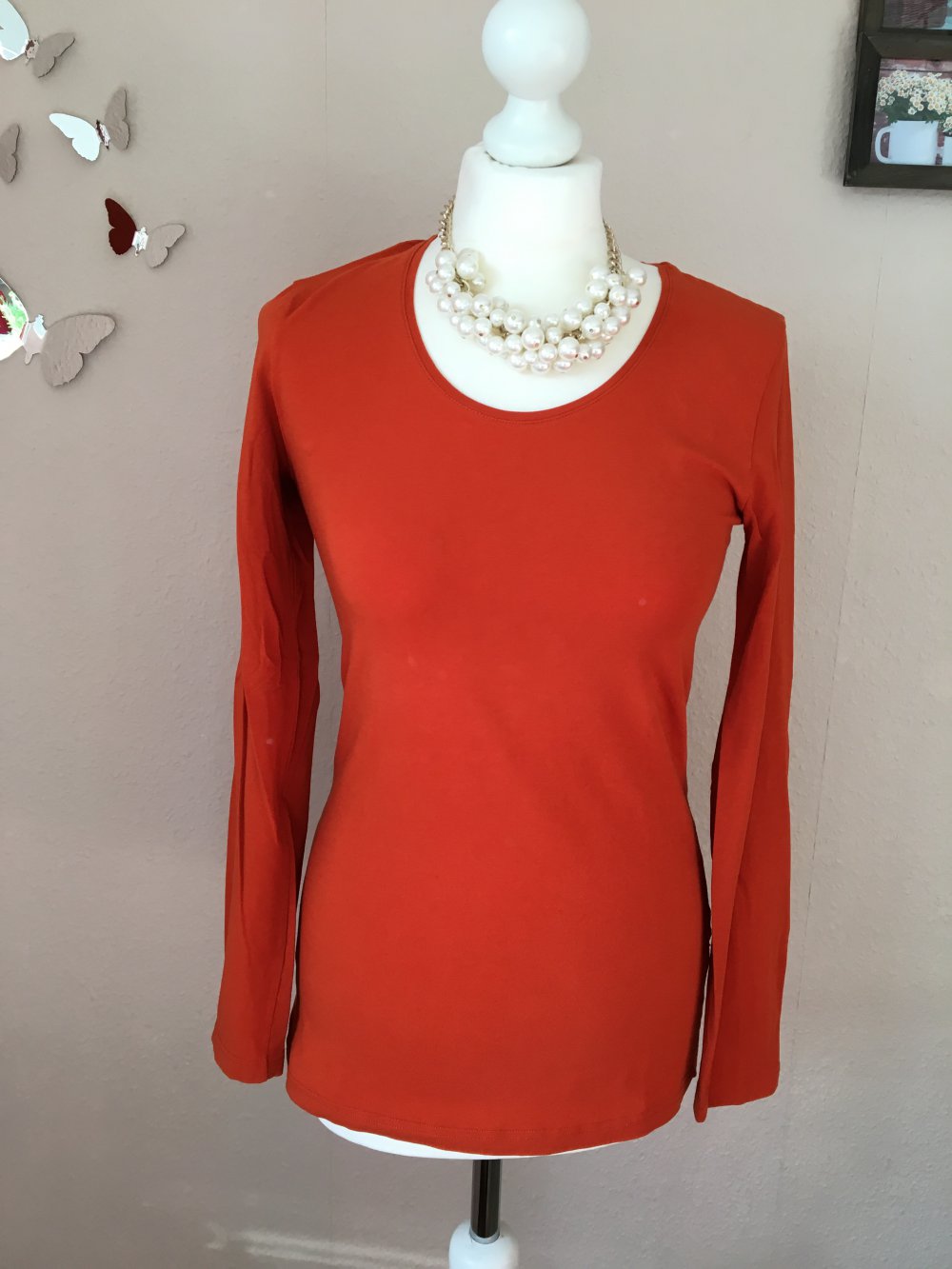 Street One Basic Shirt rostorange 
