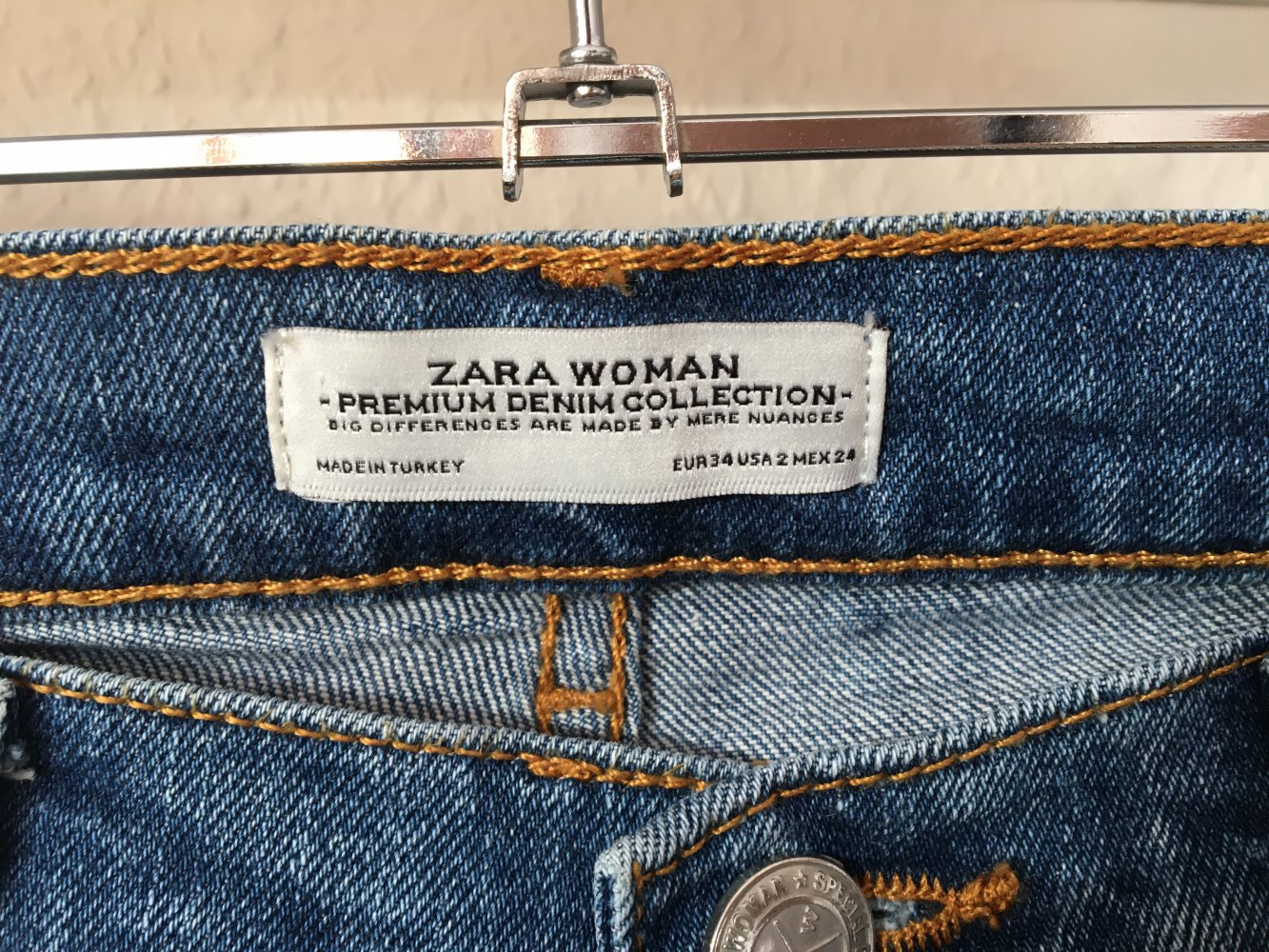 Zara Jeans Premium Denim Collection 34 wie neu
