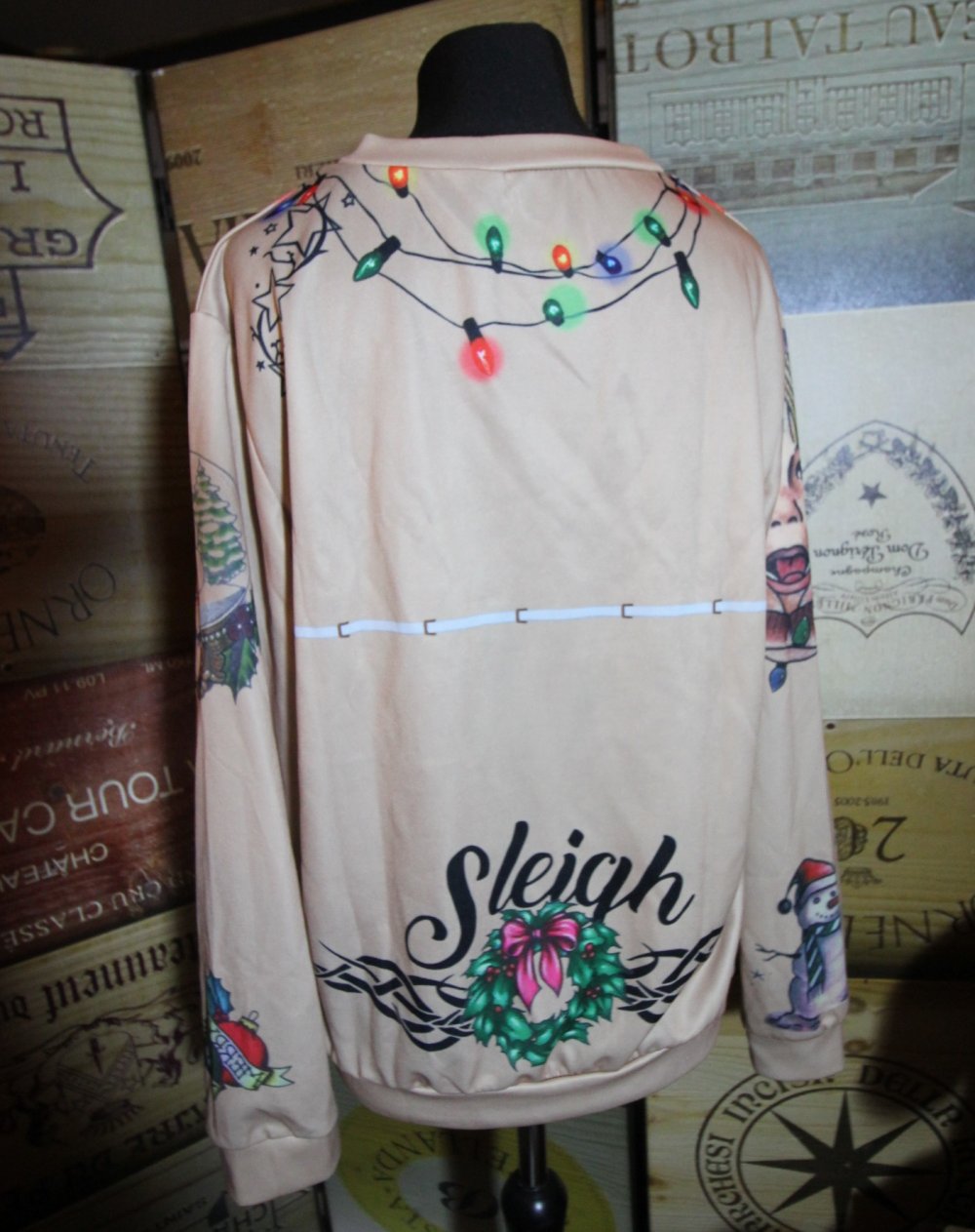 Pullover Sweatshirt Weihnachtspulli Weihnachtspullover xmas Herbst Statement