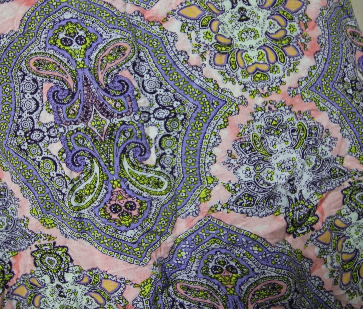 Victoria´s Secret Kimono Mantel Jacke Fransen bunt
