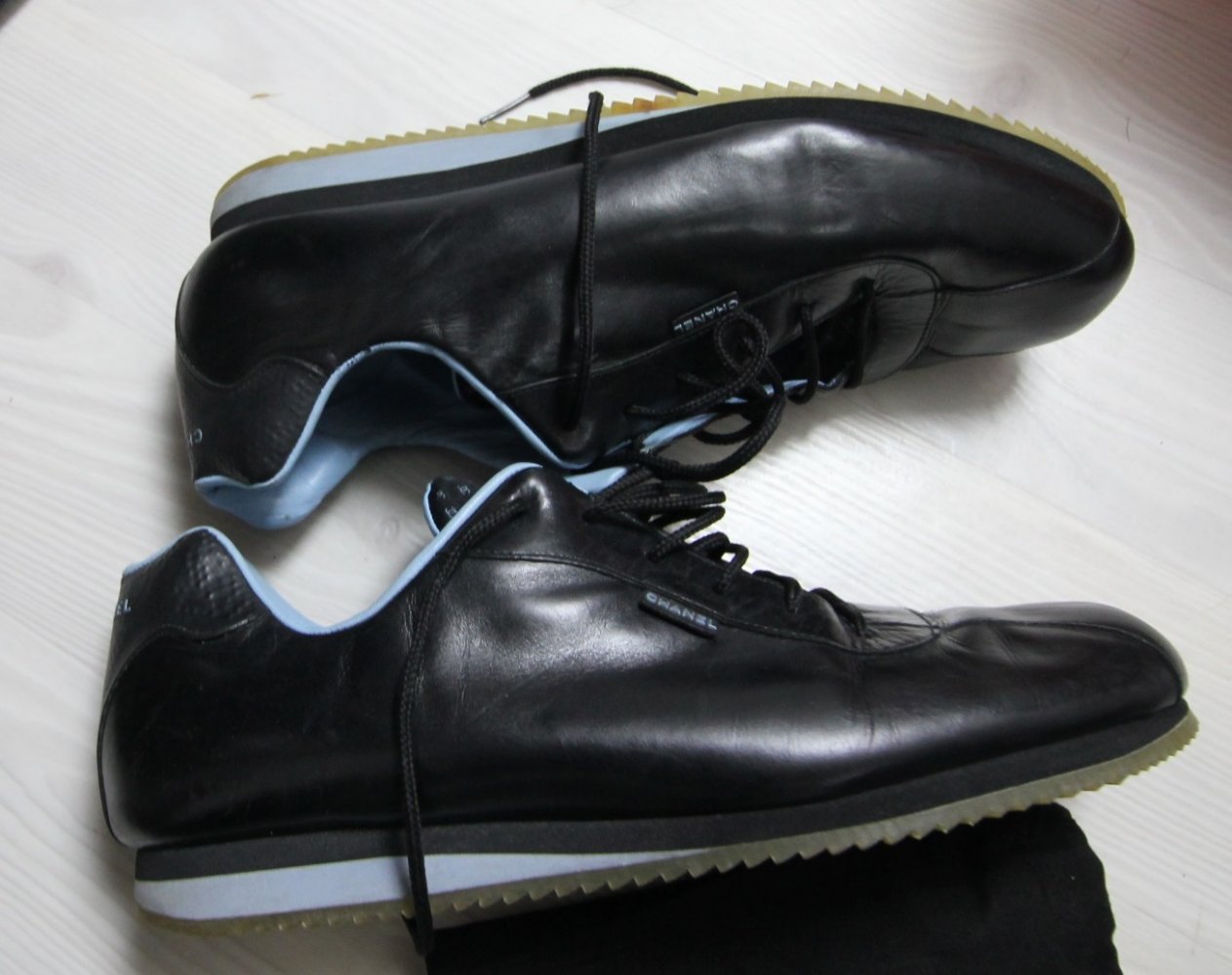 Chanel Sneaker Schuhe Schnürschuhe 41 Designer Blogger Trend