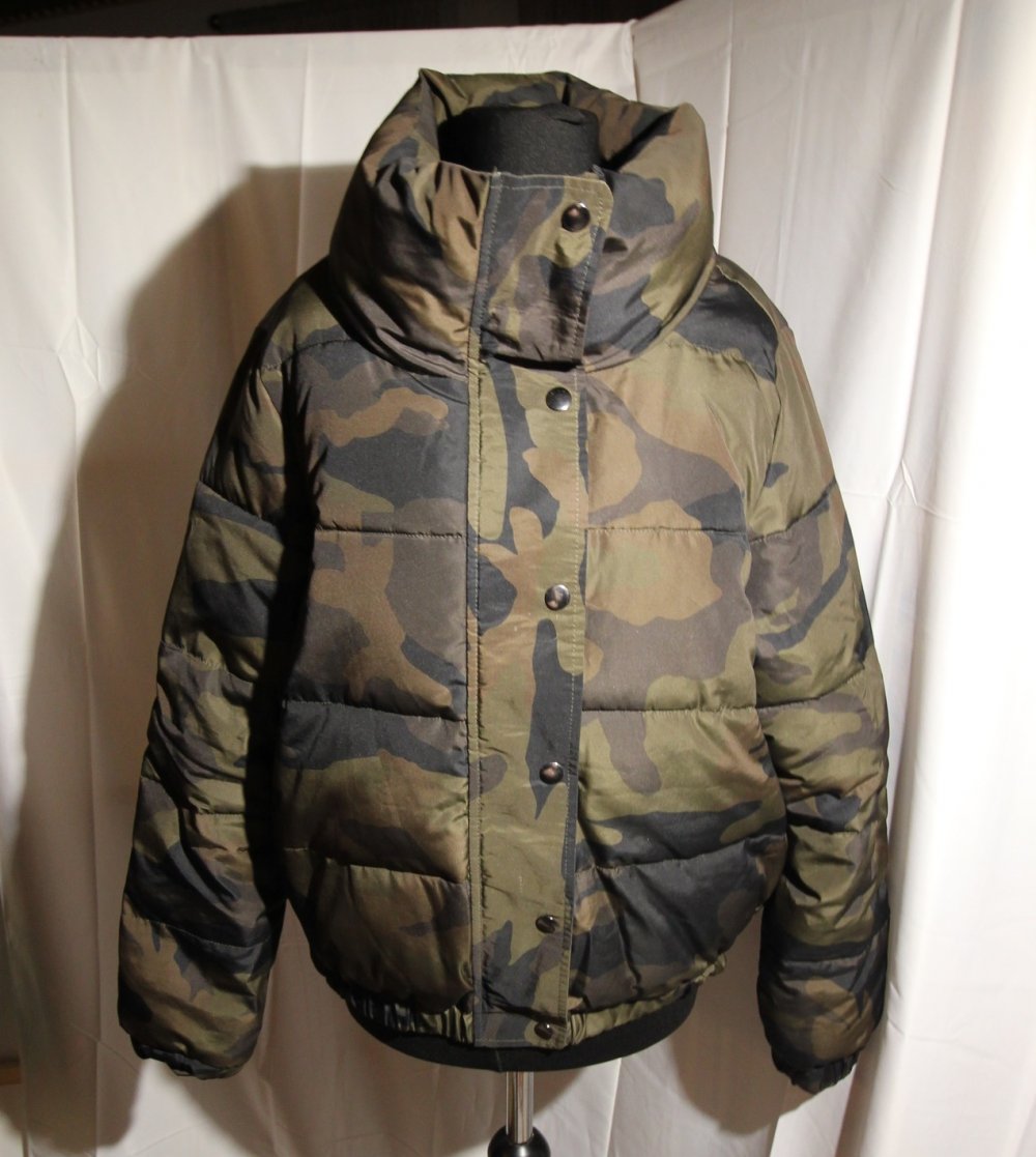 Zara Jacke Camouflage Tarnfarben army military Statement Blogger Hipster Whatever