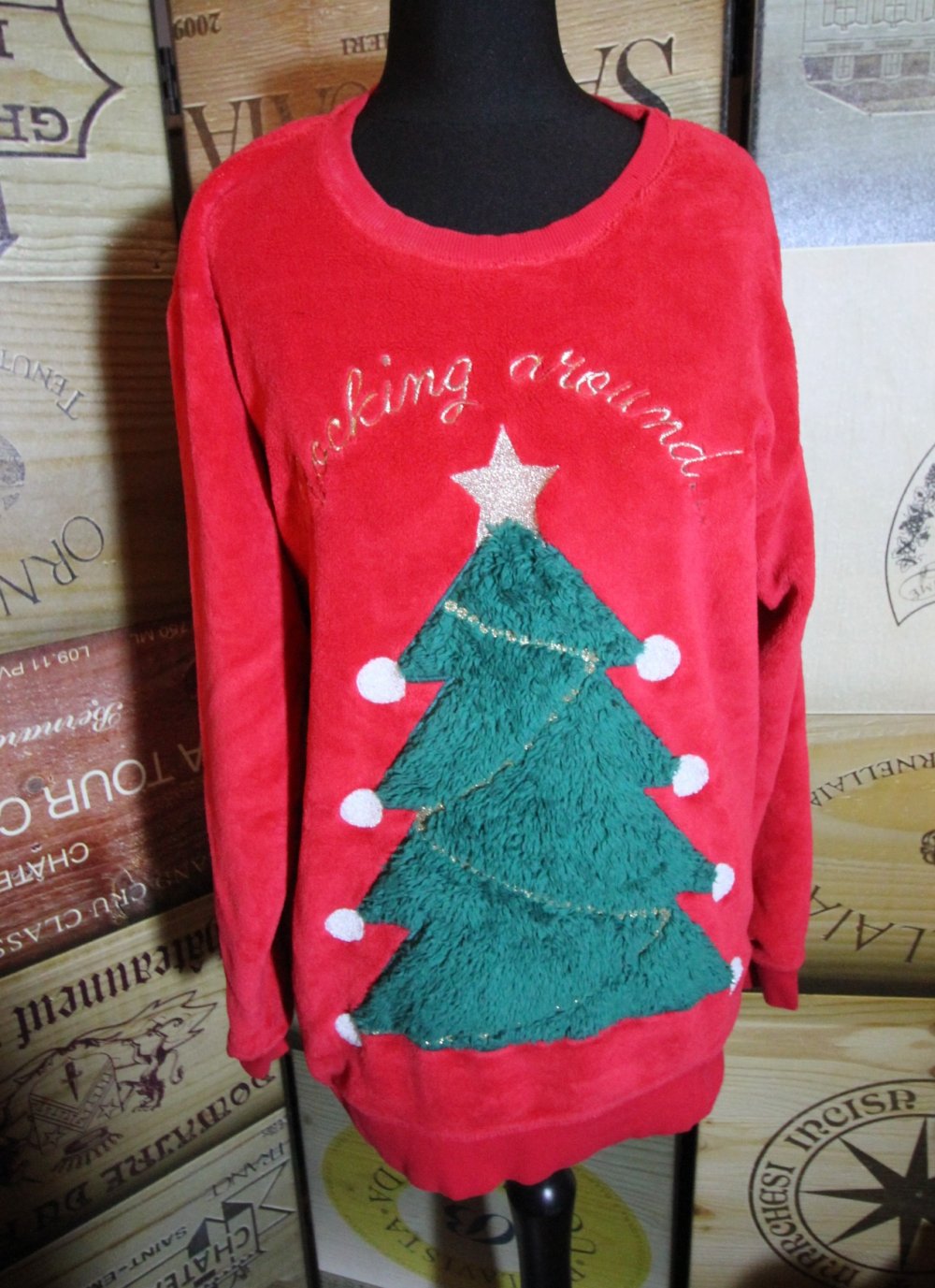 Weihnachtspullover Weihnachtspulli Tanne xmas Herbst Winter Blogger