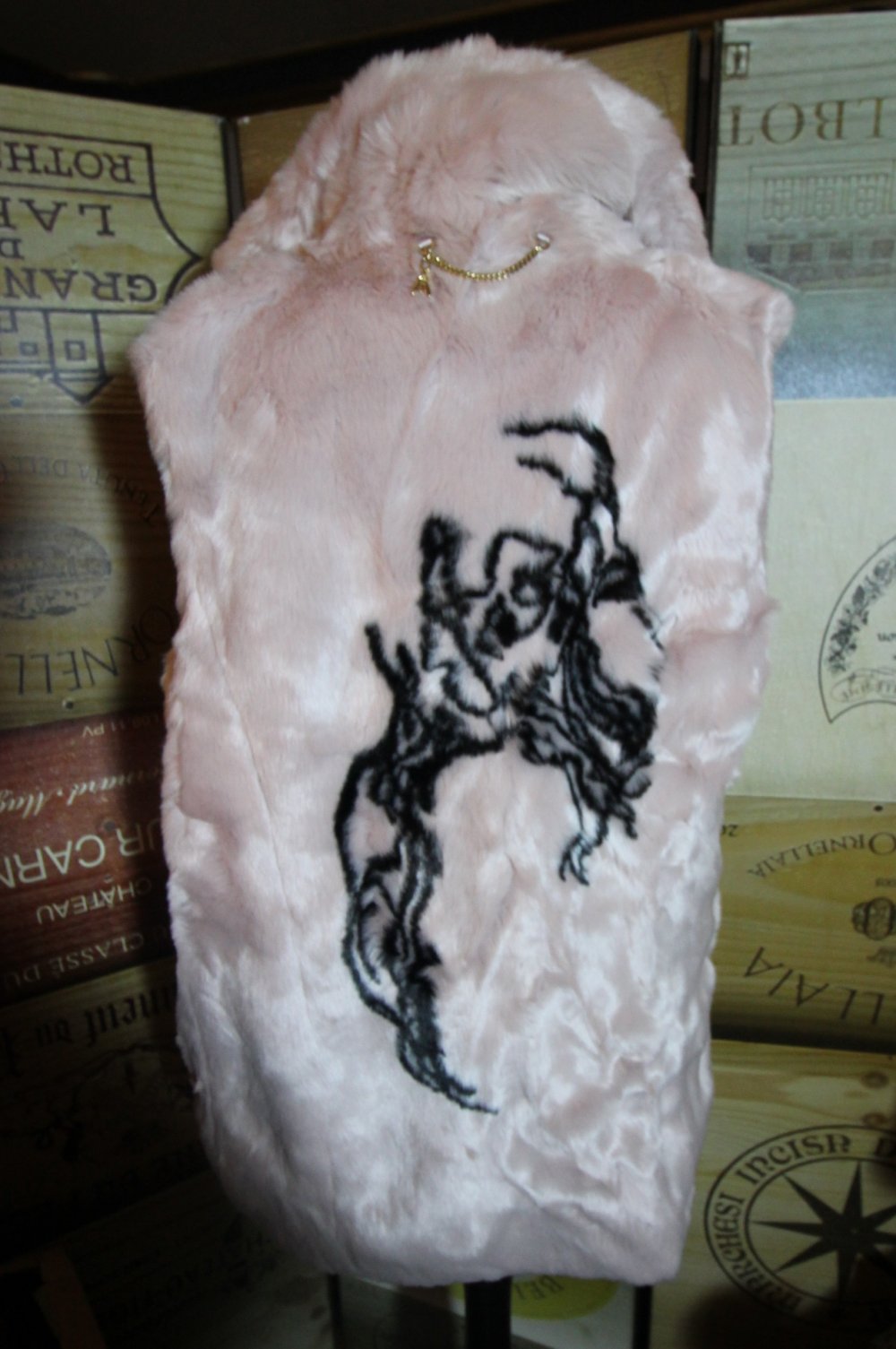 Kunstfellweste Herbst Winter Designer Faux Fur Teddy Kunstpelz