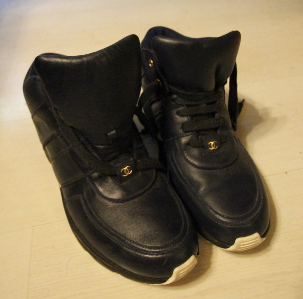  Chanel Sneaker Schuhe Schnürschuhe 41 Designer Blogger Trend