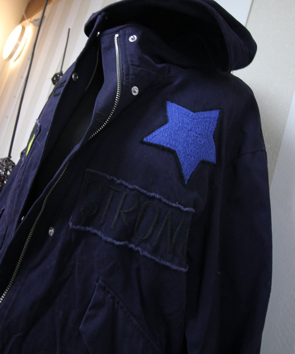 Zara Jacke Parka Mantel Spruch Statement Blogger Herbst Trenchcoat