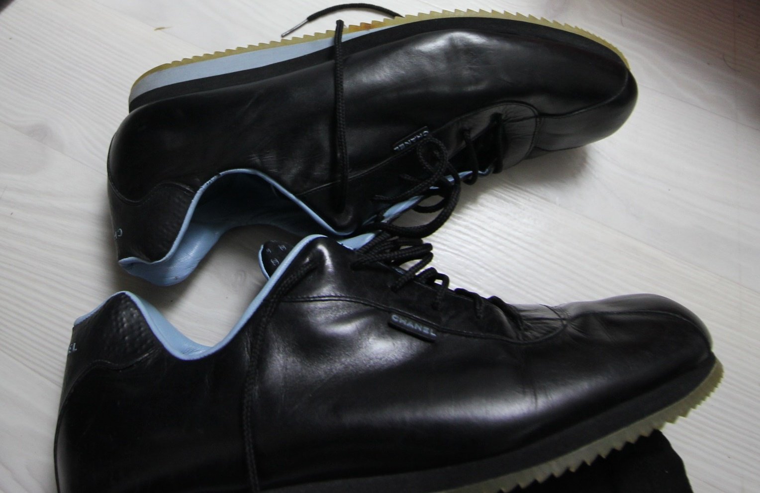  Chanel Sneaker Schuhe Schnürschuhe 41 Designer Blogger Trend