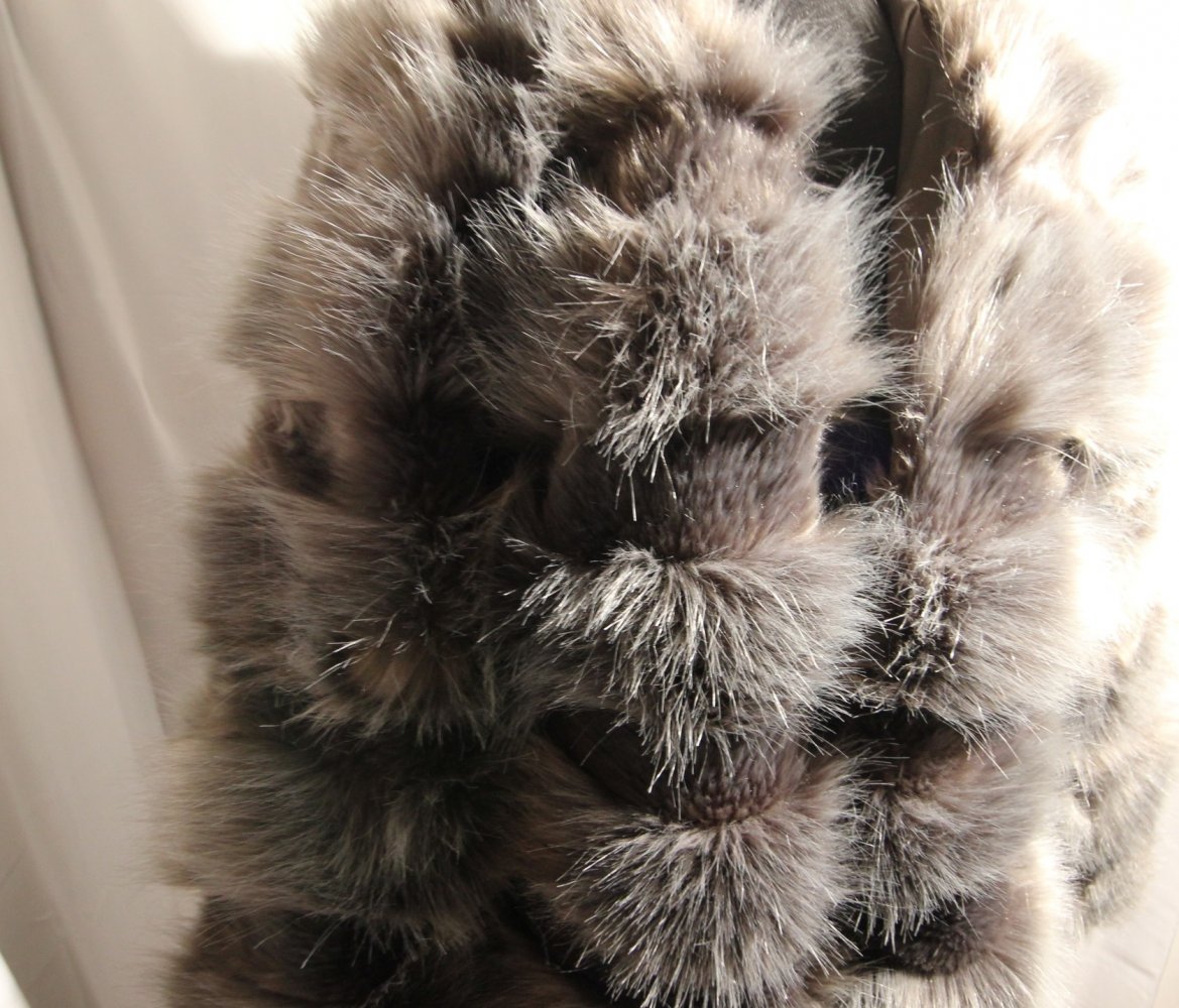 Vera & Lucy Winterjacke Teddy Kunstfell Kunstpelz Fake Fur Herbst