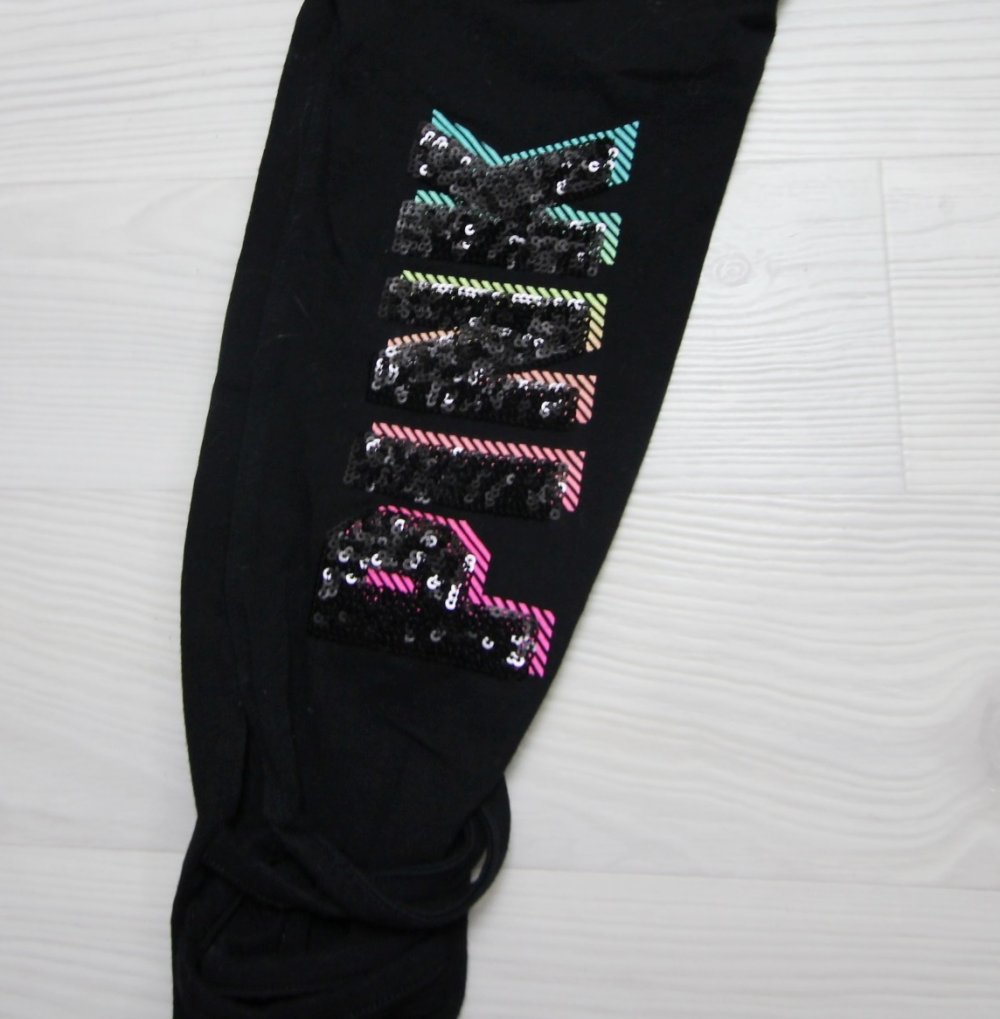 Victoria´s Secret Leggings Hose Pailletten Cut Outs