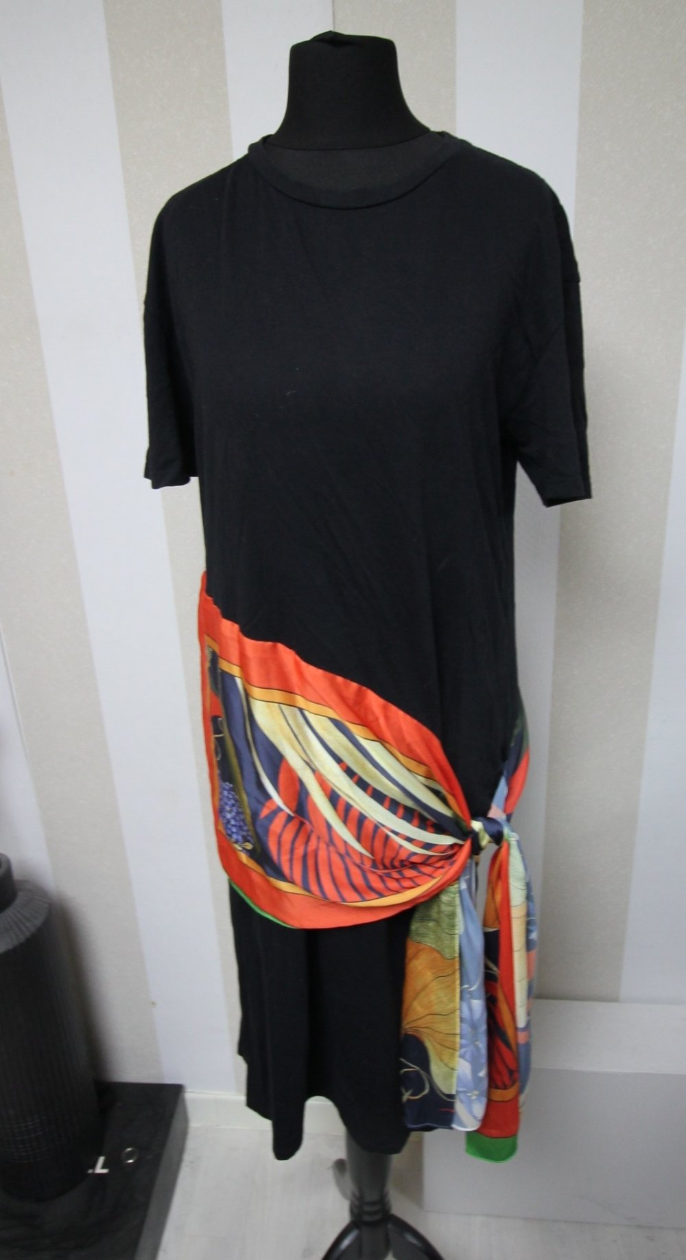 Zara Kleid Sommerkleid bunt Designer Look