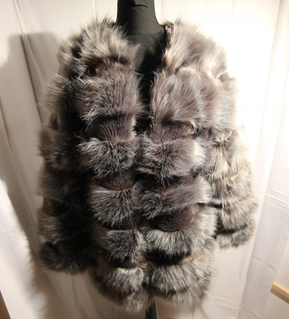 Vera & Lucy Winterjacke Teddy Kunstfell Kunstpelz Fake Fur Herbst