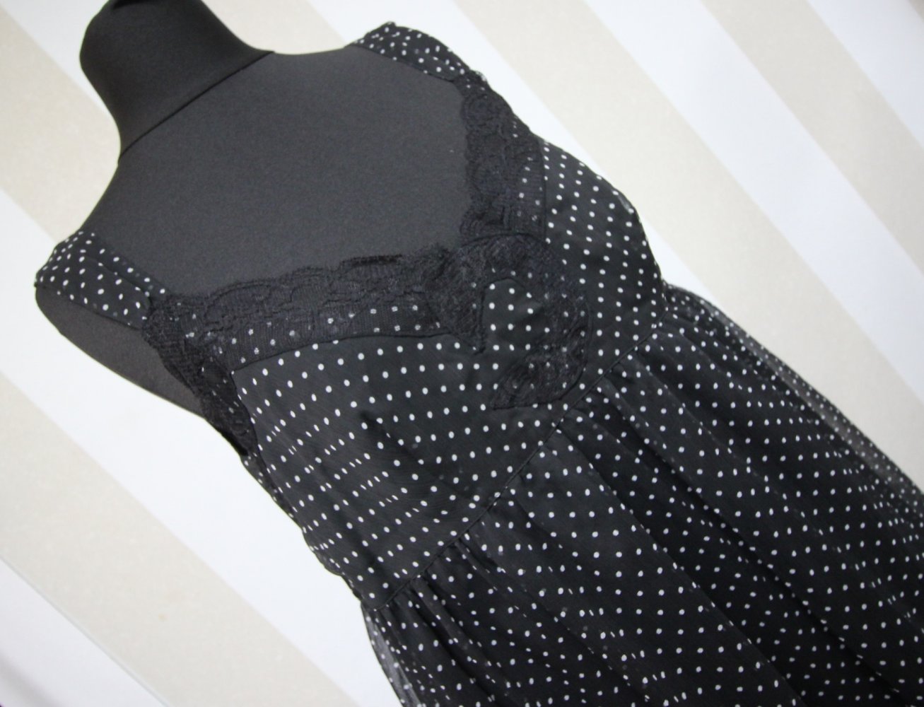 Empress Sommerkleid Punkte Polka Dots Party Cocktailkleid Abendkleid