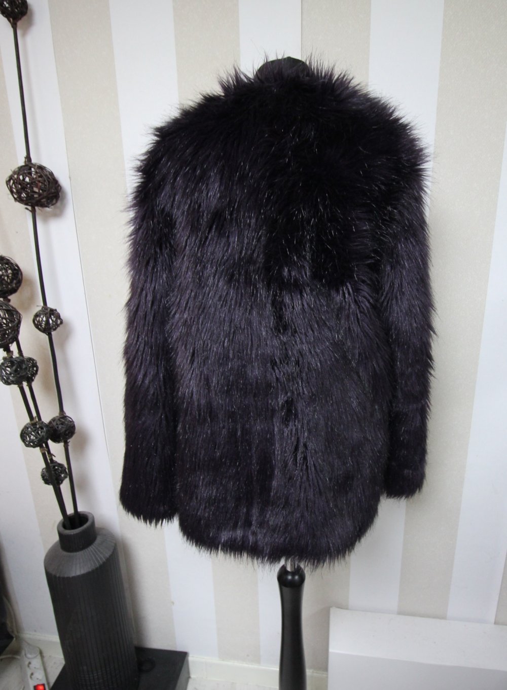 Topshop Herbst Winter Kunstfell Kunstpelz Jacke faux fur