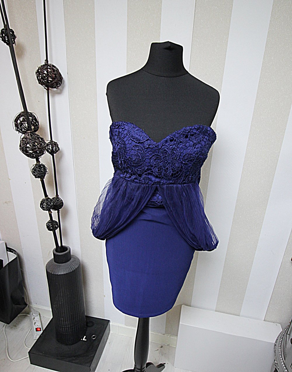 Model Behaviour Kleid Abendkleid Bandeau Cocktailkleid Party silvester abiball