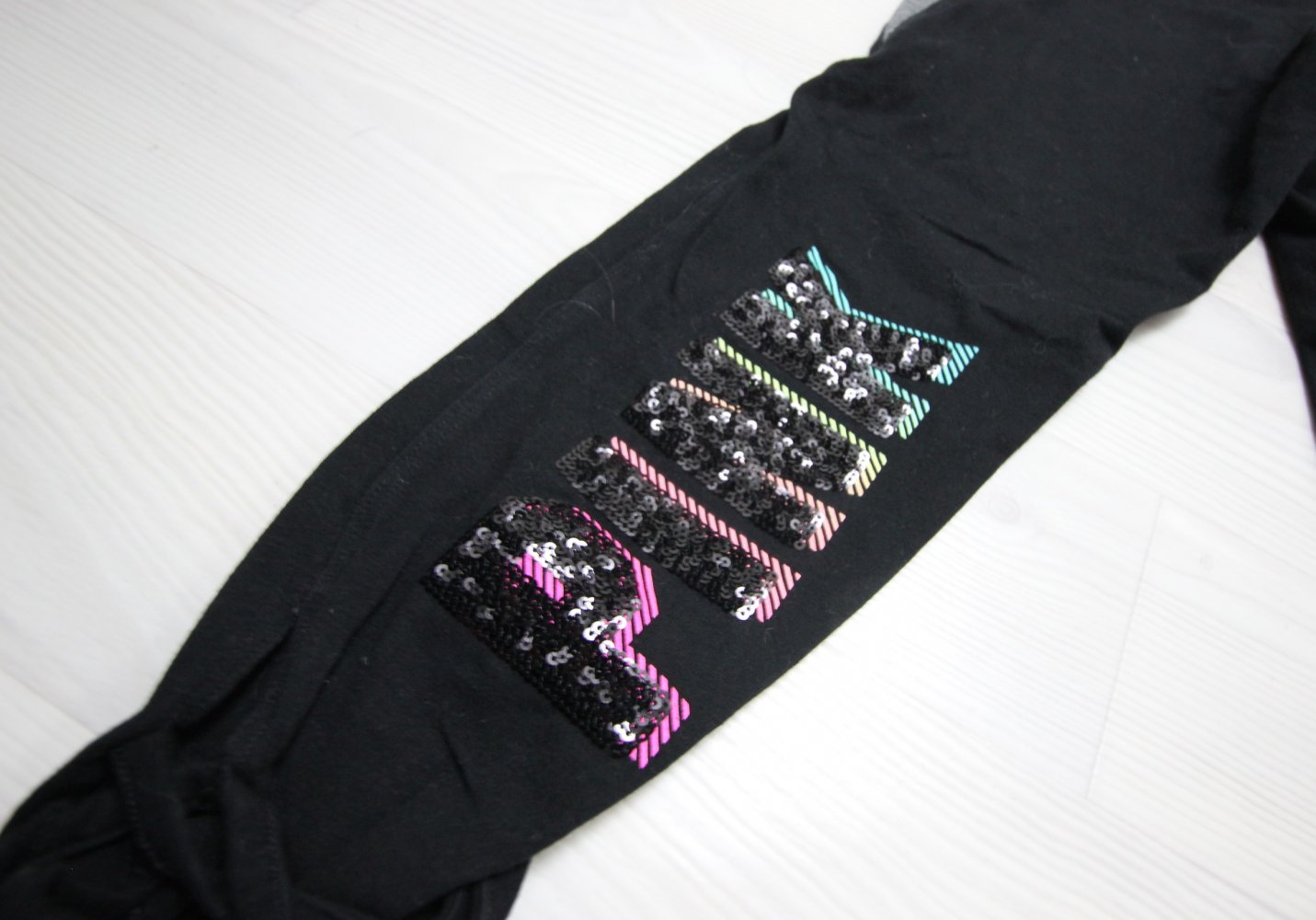 Victoria´s Secret Leggings Hose Pailletten Cut Outs