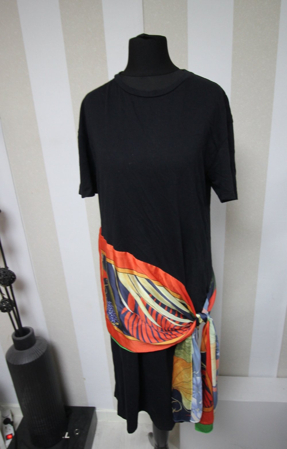 Zara Kleid Sommerkleid bunt Designer Look