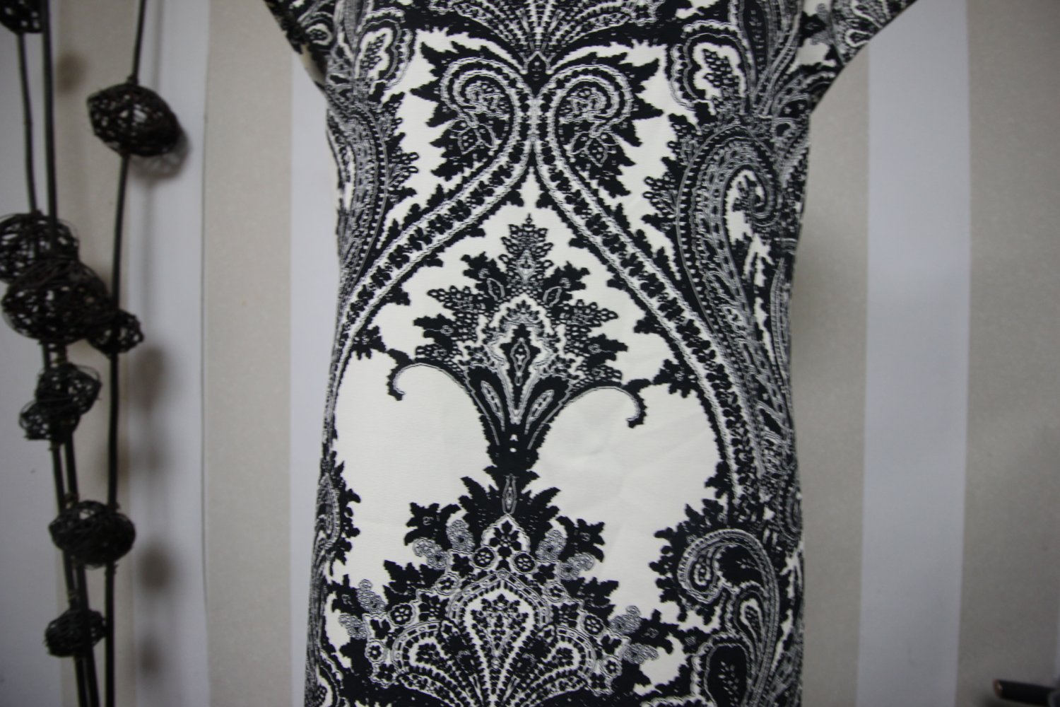 Zara Kleid Party Cocktailkleid Abendkleid Muster mix