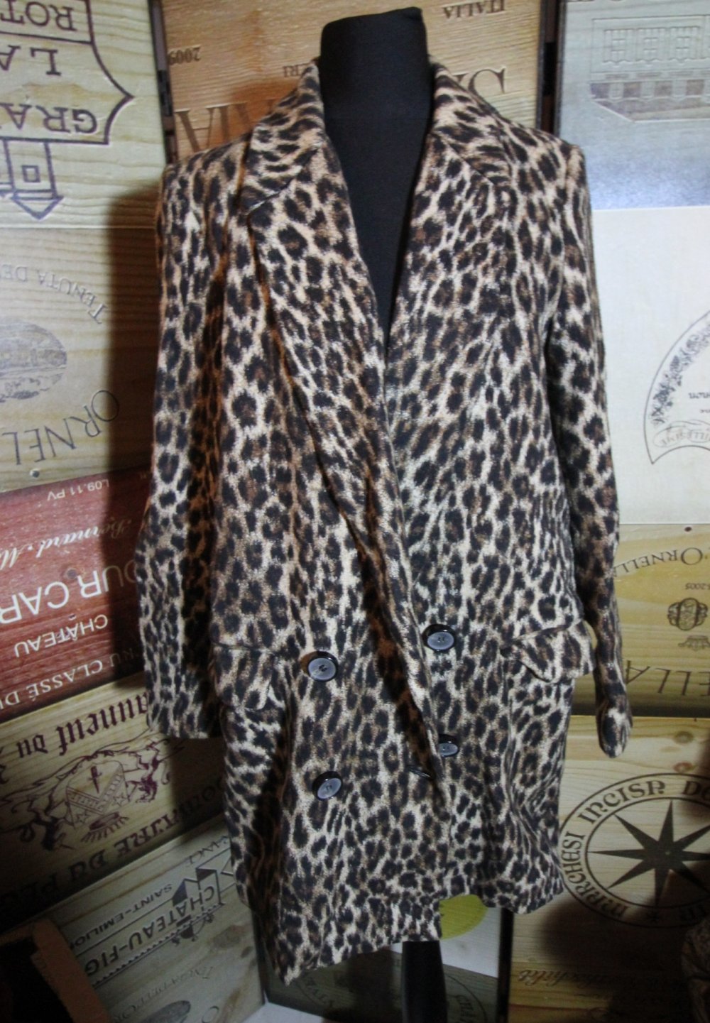 Zara Mantel Jacke Leopard Animal Herbst chic elegant Blogger