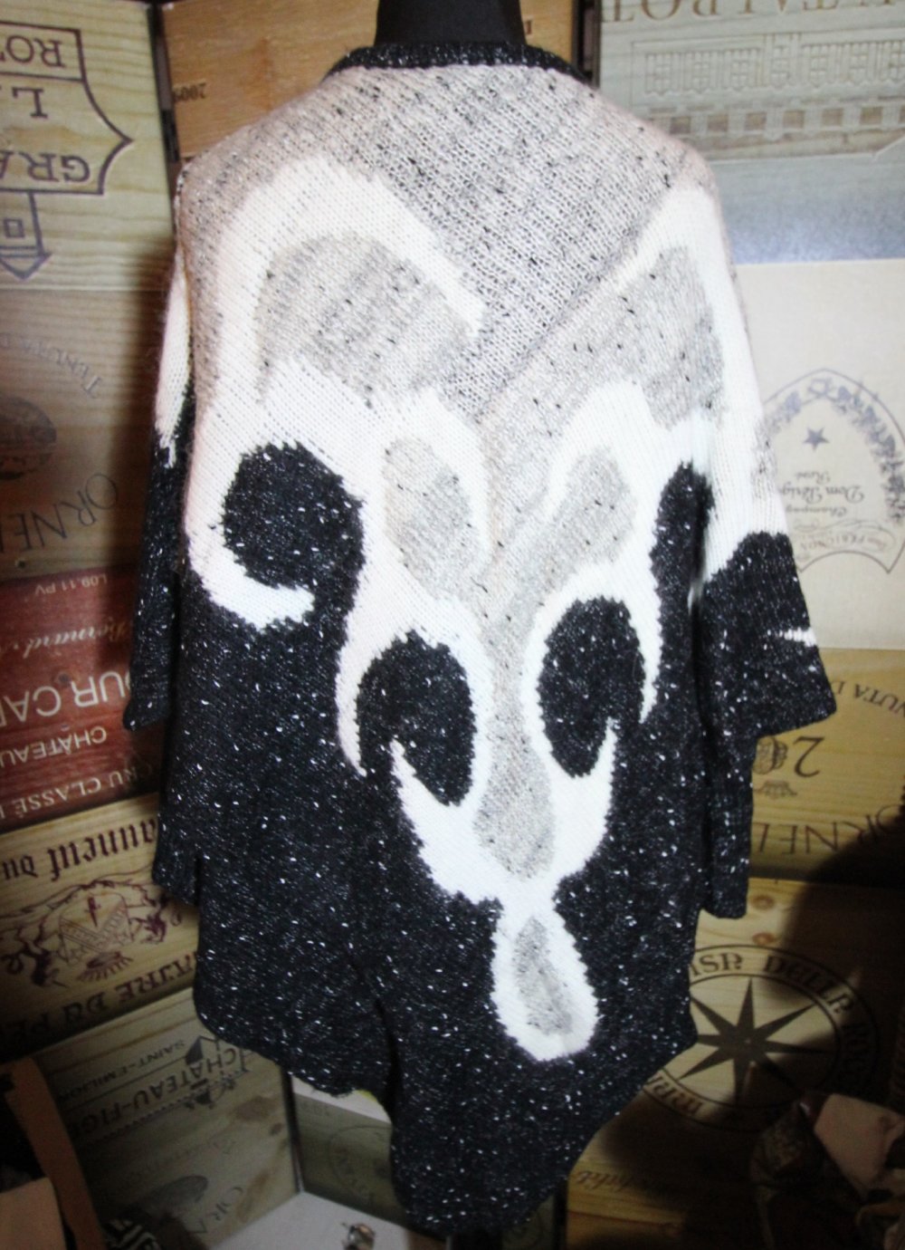 Object Strickjacke Jacke Longjacke Herbst Winter