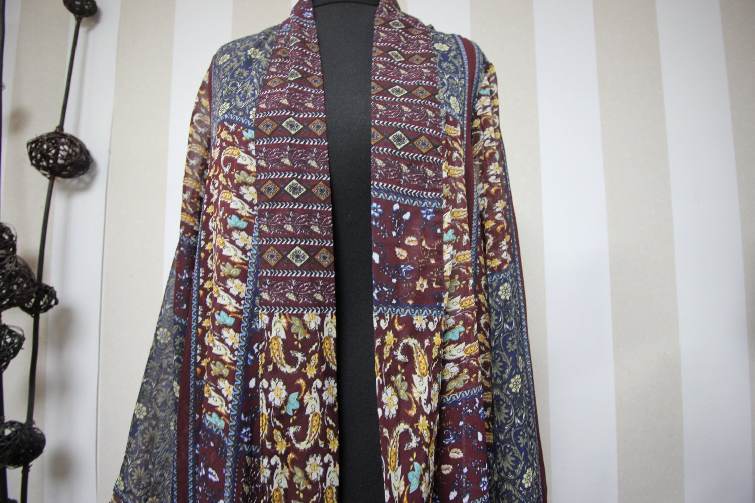 Boohoo Kimono Mantel Jacke Sommer Strand Beach