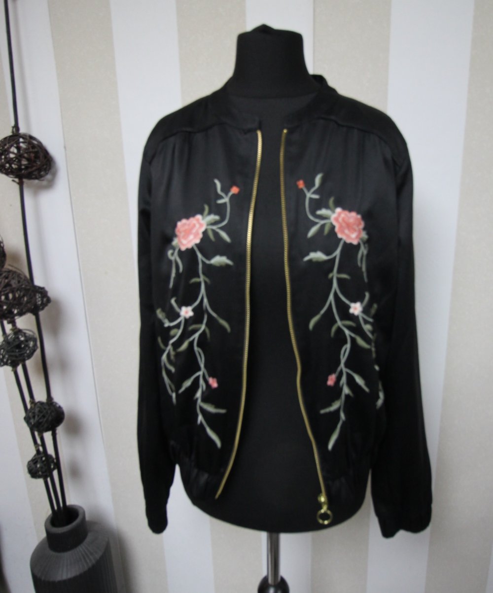 Vila Jacke Blouson Blumen Flowers