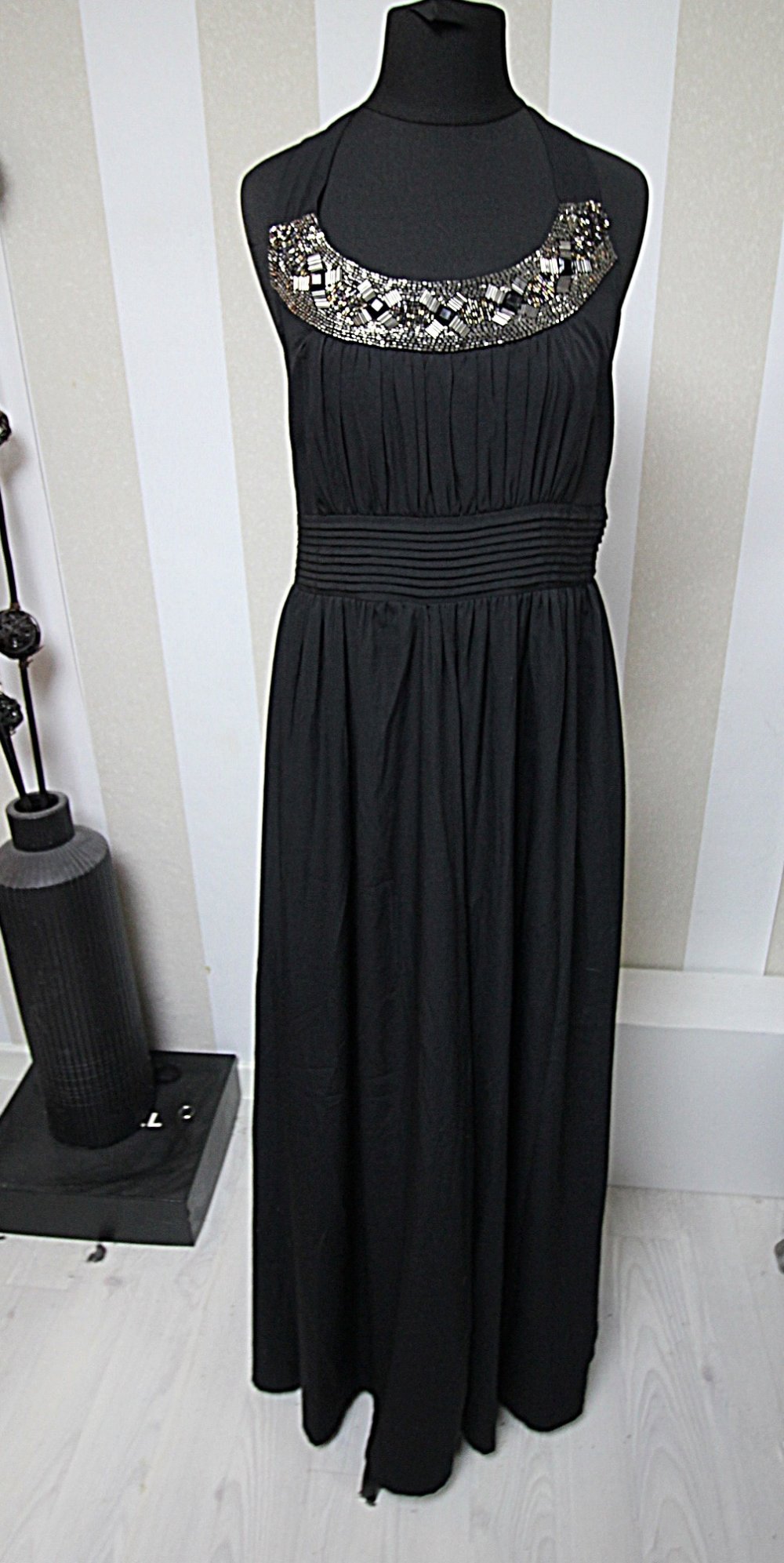 Cubus Maxikleid Sommerkleid Abendkleid Party Cocktail Strass Nieten