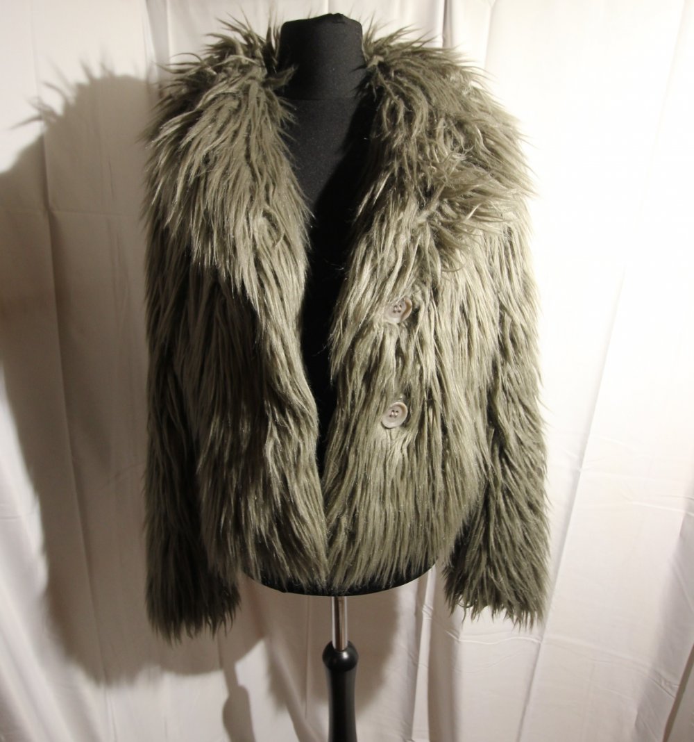 Rockandblue Kunstfell Jacke Kunstpelz Fake Fur Teddy Herbst WInter