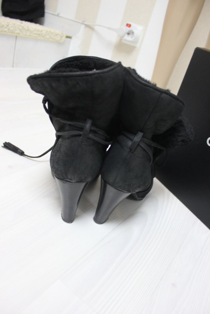 Chanel Stiefeletten Boots Heels 41