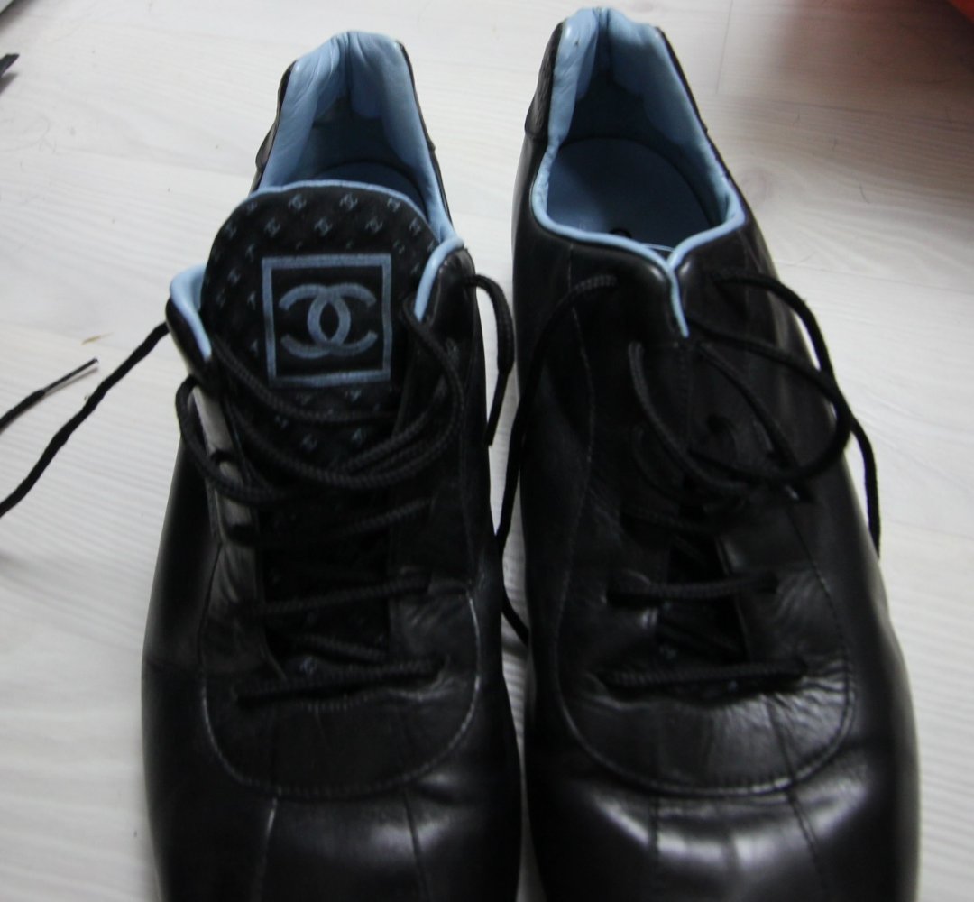  Chanel Sneaker Schuhe Schnürschuhe 41 Designer Blogger Trend