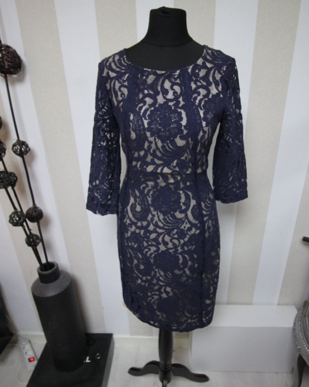 InWear Designer Kleid Abendkleid Party Cocktailkleid Silvester Weihnachten sommer