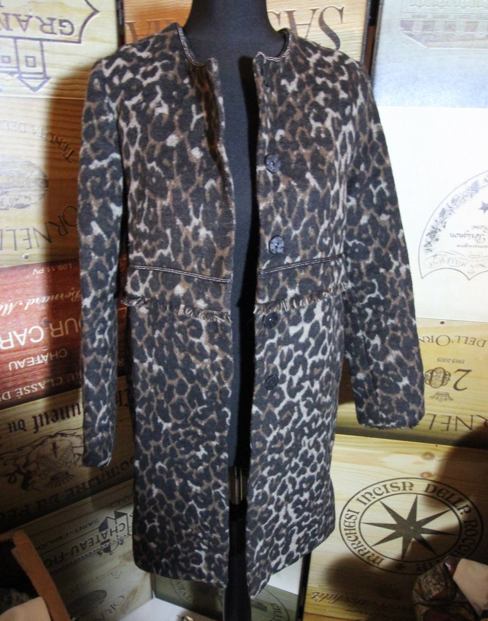By Mickleit Jacke Mantel Leopard animal Herbst Designer Blogger
