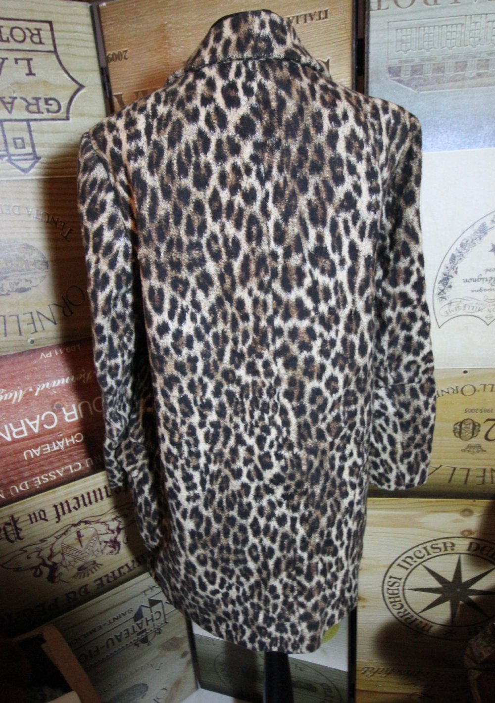 Zara Mantel Jacke Leopard Animal Herbst chic elegant Blogger