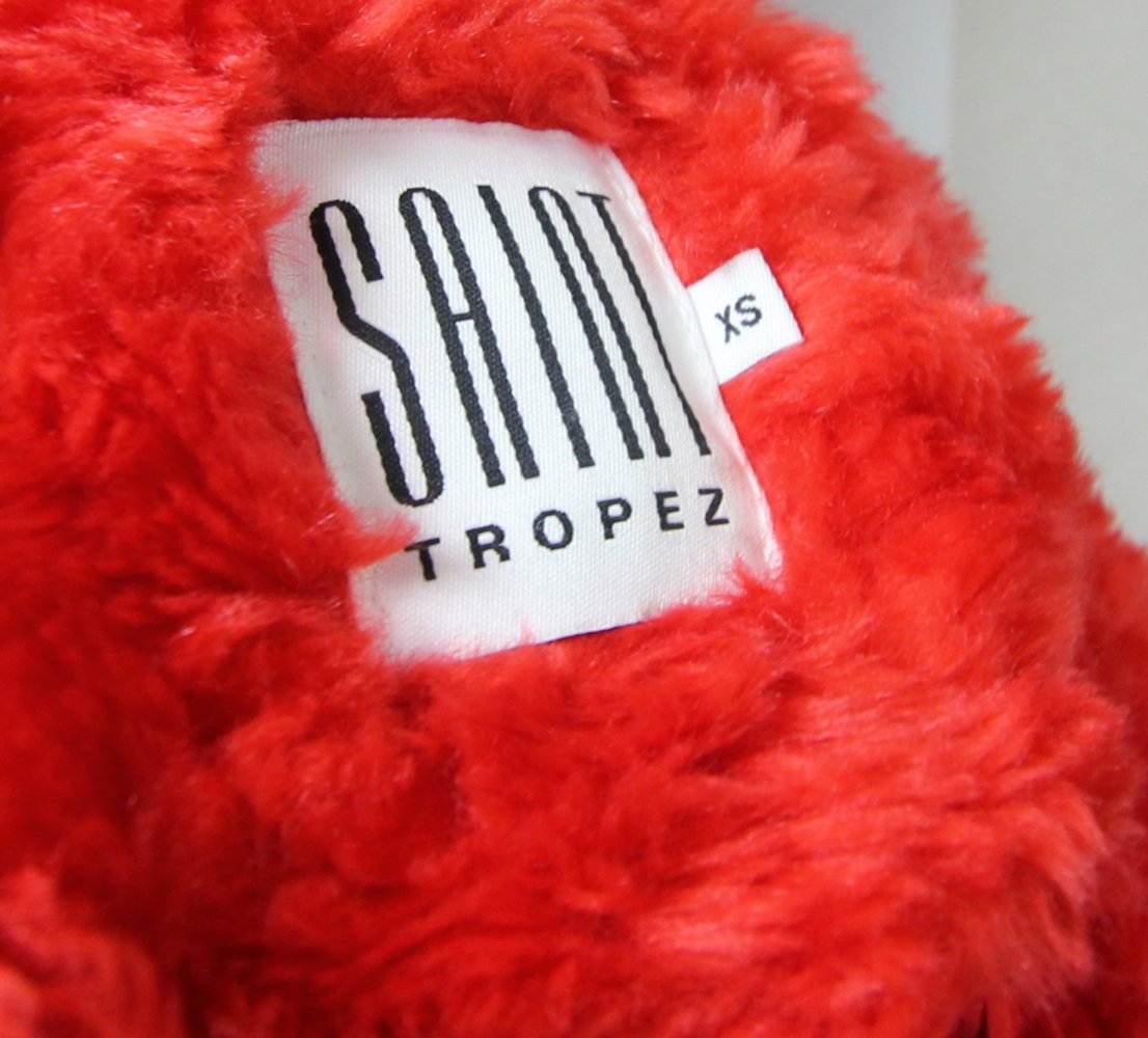 Saint Tropez Kunstfelljacke Teddy Herbst Winter Jacke Kunstpelz