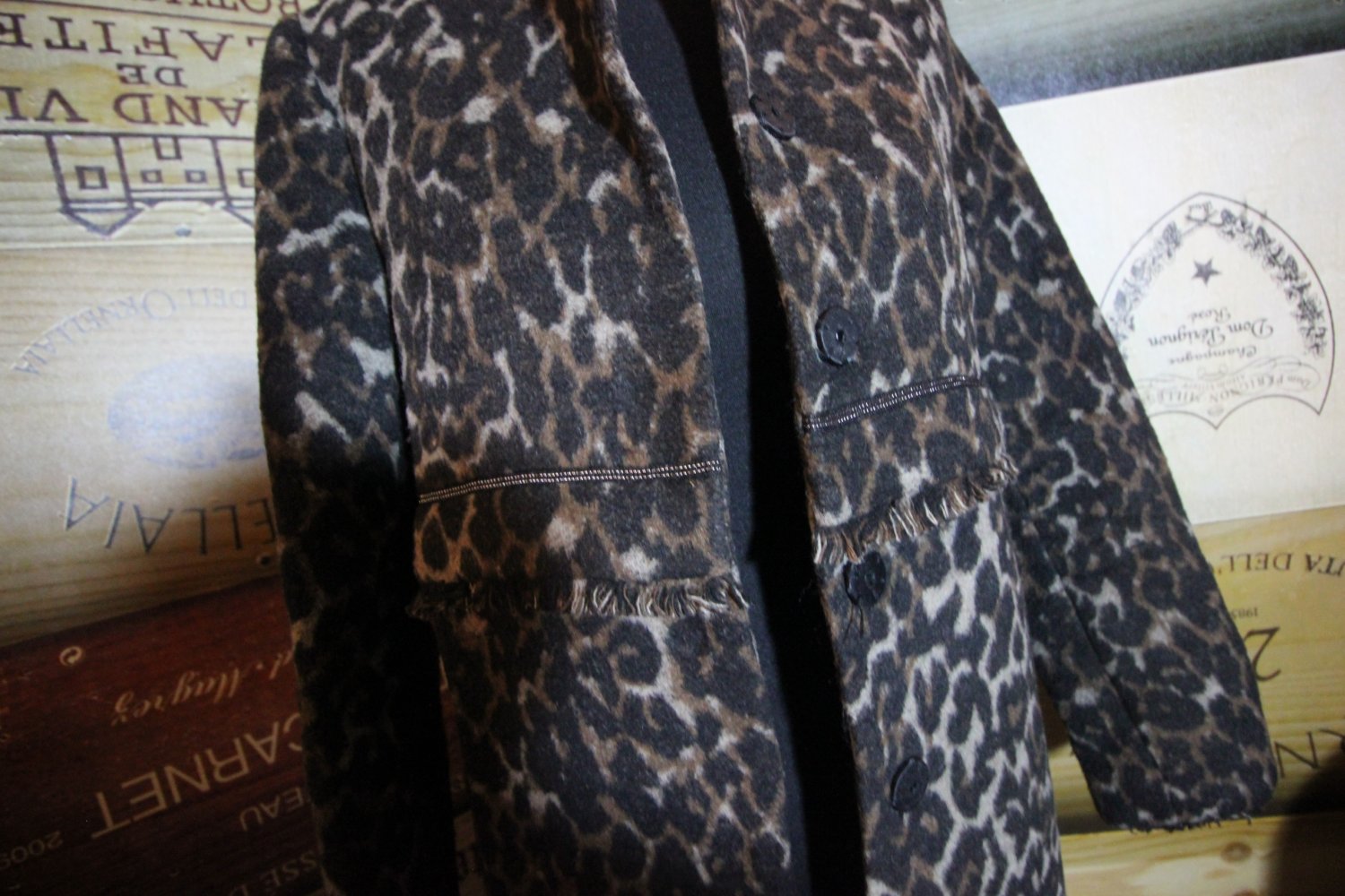 By Mickleit Jacke Mantel Leopard animal Herbst Designer Blogger