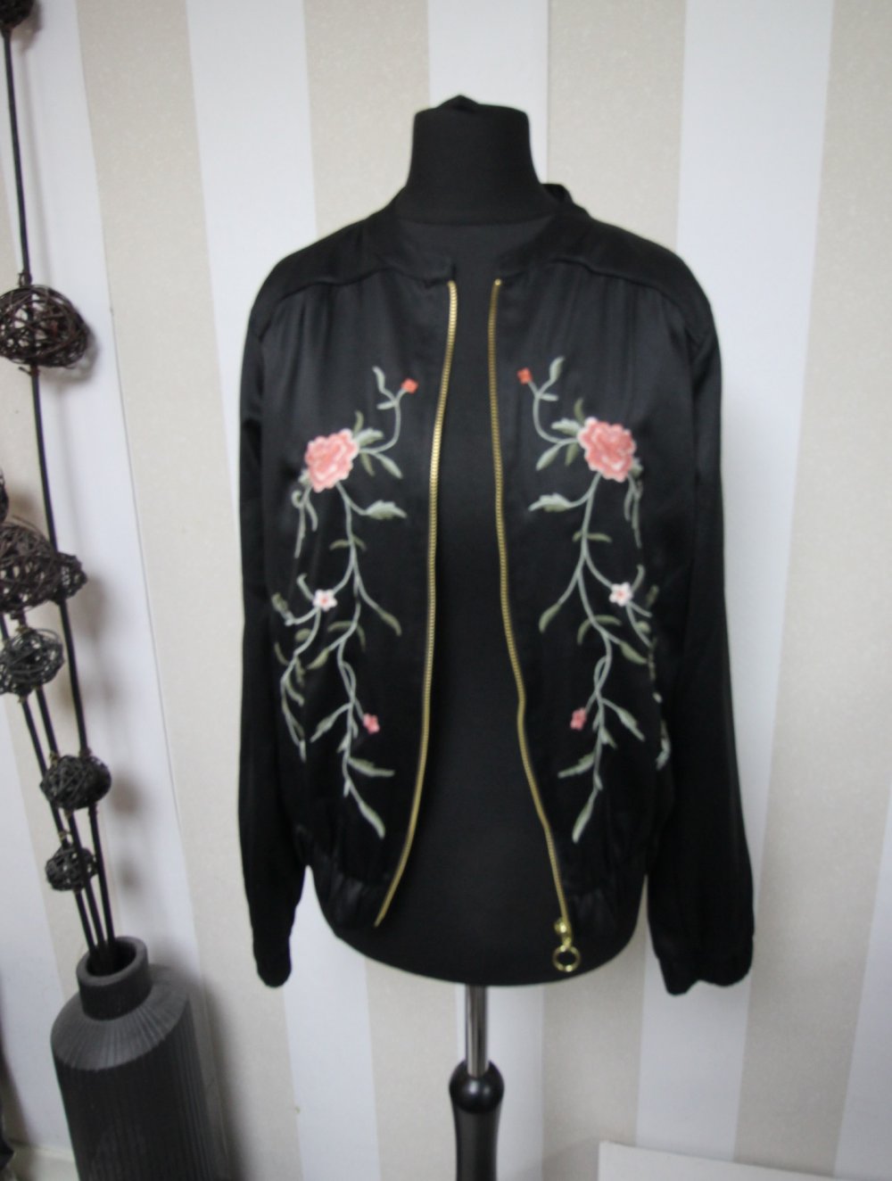 Vila Jacke Blouson Blumen Flowers